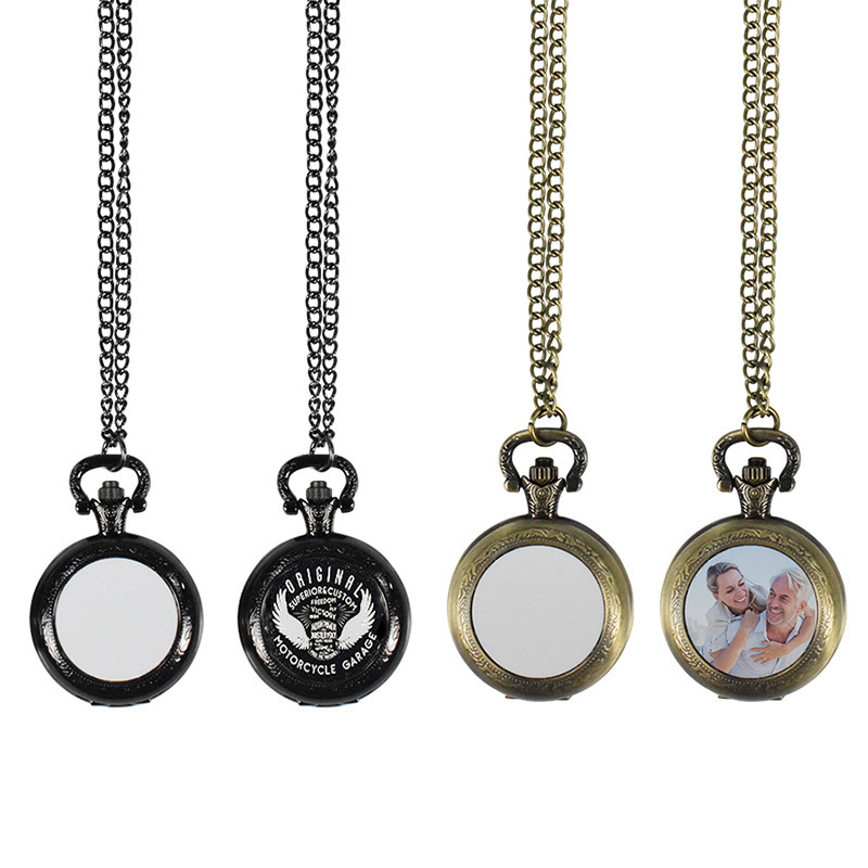 Jewelry Like Watches - Maßgefertigte Vintage Metall-Taschenuhr Anhänger-Halskette Klassische Uhren-Halskette