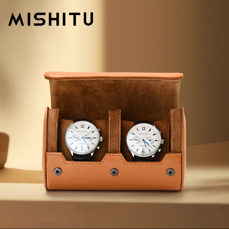 Jewelry Like Watches - MISHITU 1/2/3-Slot Uhr Lagerung Rolle Reisetasche