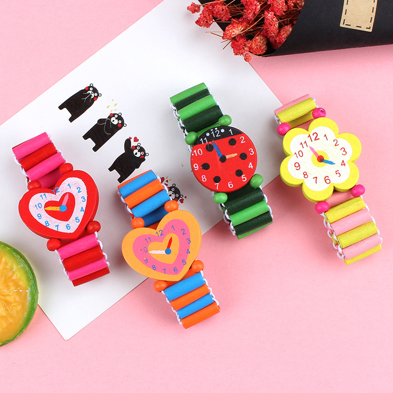 Jewellery Watch - 3 teile/los Holz Armbanduhren Nizza Cartoon