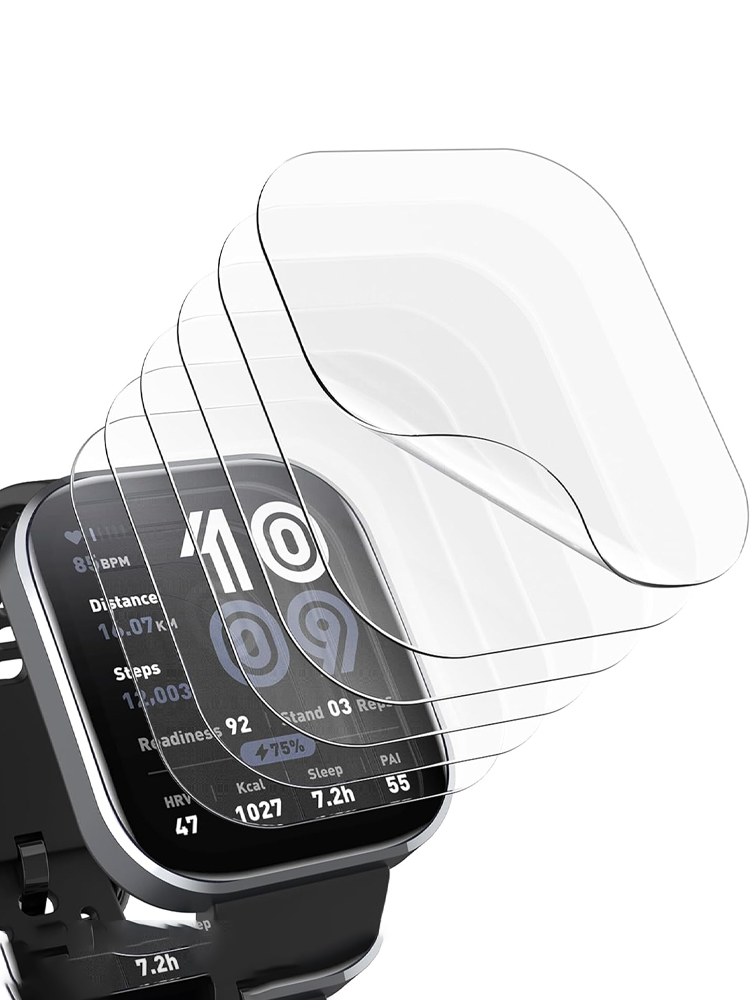 Jewellery Watch - Displayschutzfolie für Amazfit Bip 6, Smartwatch-Zubehör,