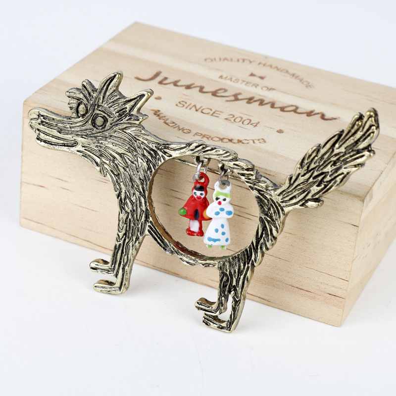 Wolf Jewelry & Watches Tampa - Vintage Wolf und Babys kleines Mädchen