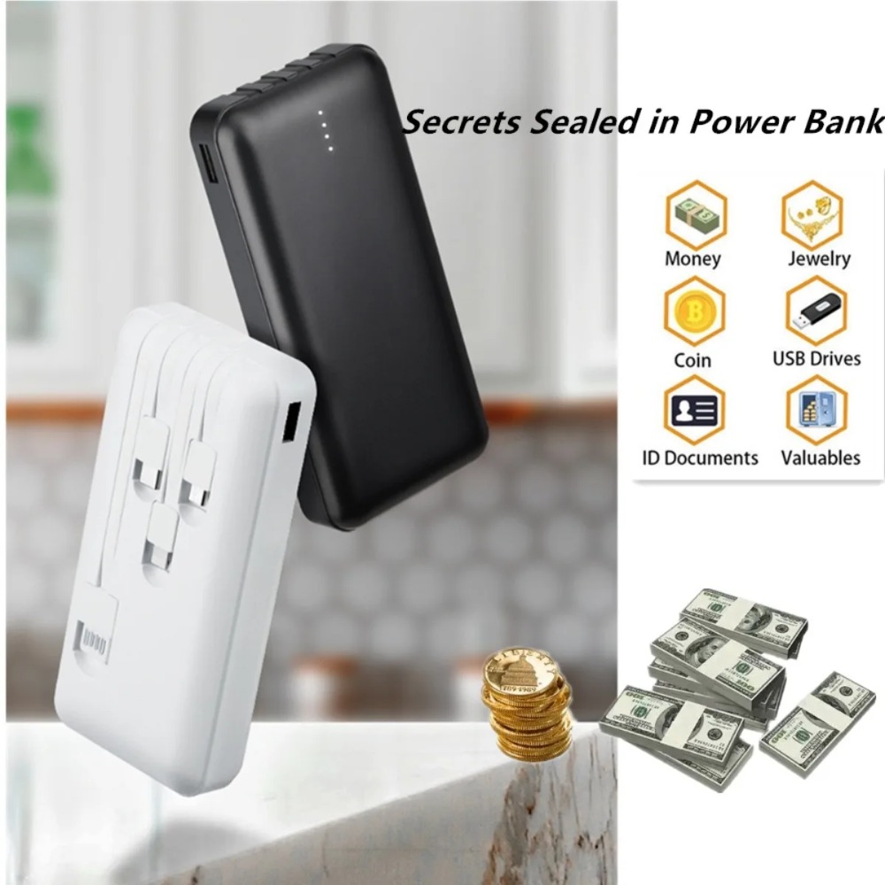 Jewelry Like Watches - Tragbare Power Bank-förmige Aufbewahrungsbox kann Uhren