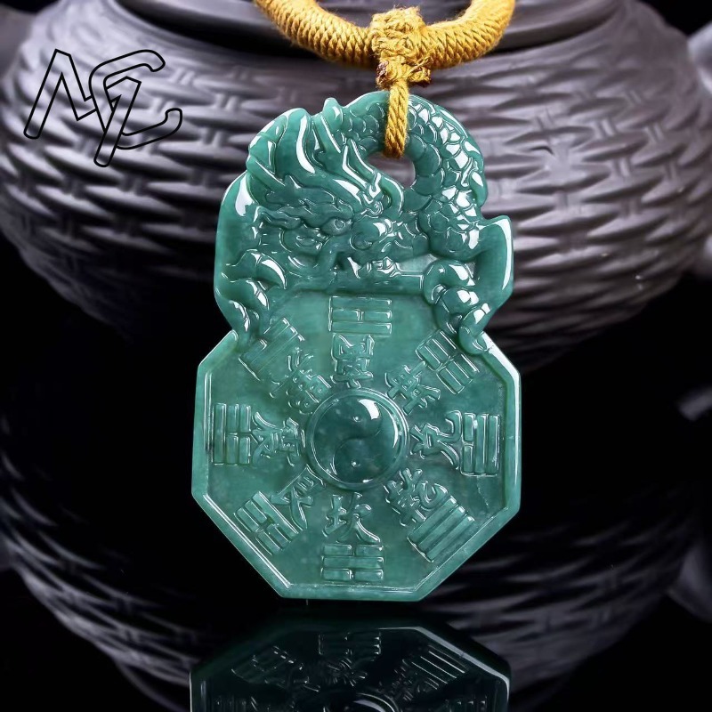 Natürlicher Echter Smaragd Bla – Necklace Pendant Bewertung und Preis