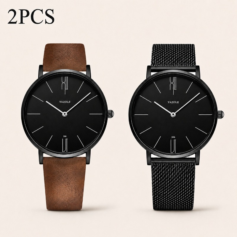 YAZOLE Paar-Uhr, 2 Stück, modi – Jewelry Like Watches Bewertung und Preis