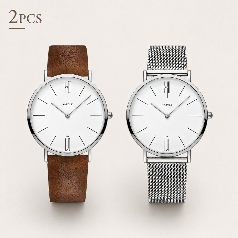 YAZOLE Paar-Uhr, 2 Stück, modi – Jewelry Like Watches Bewertung und Preis