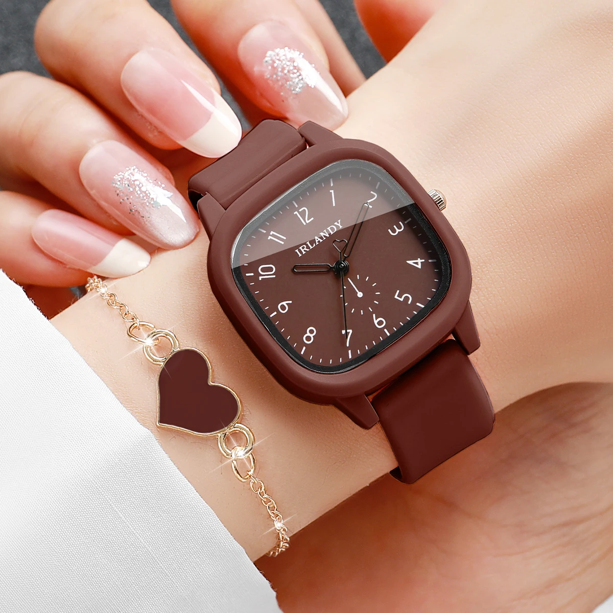 4-teiliges Set: Modische, quad – Jewellery Watch Bewertung und Preis