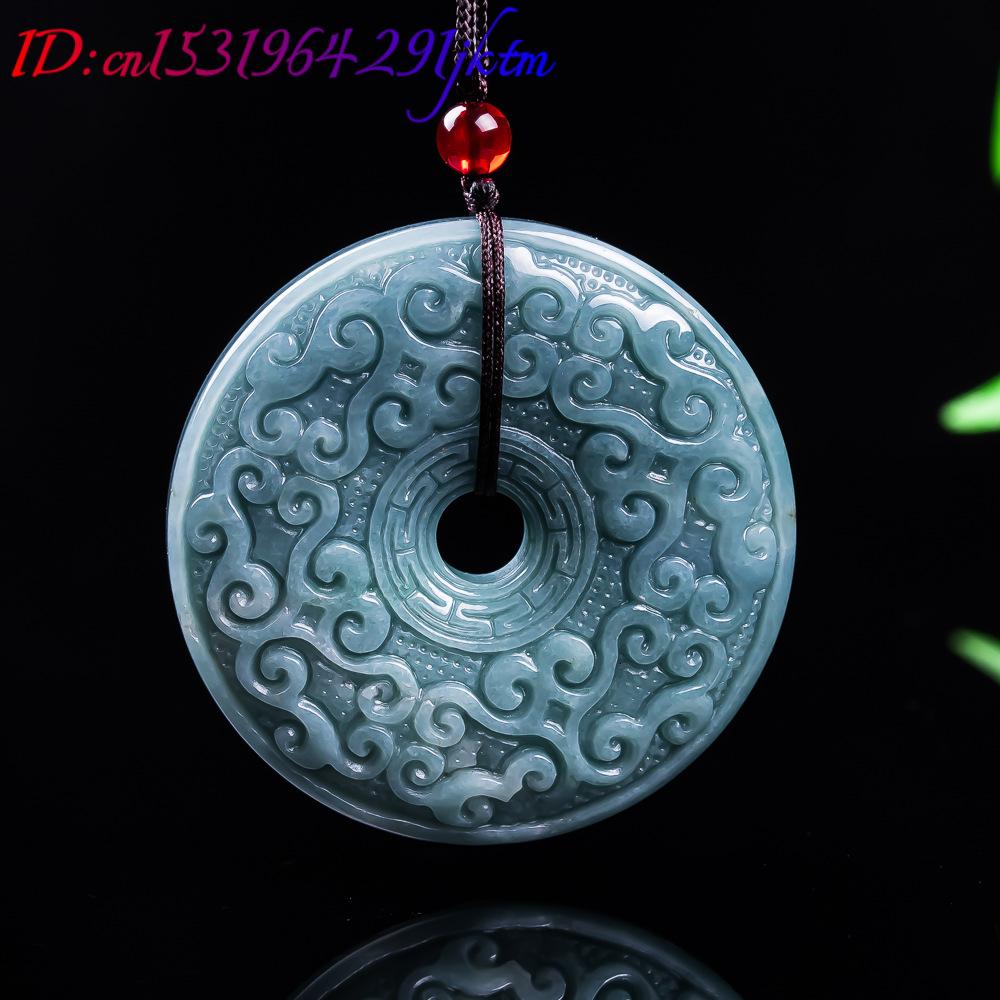 Natürliche burmesische Jadeit- – Necklace Pendant Bewertung und Preis