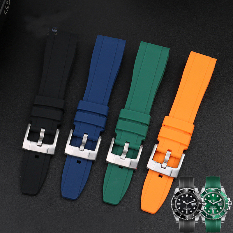 Gummi armband mit gebogener Sc – Rolex Watch Submariner Bewertung und Preis
