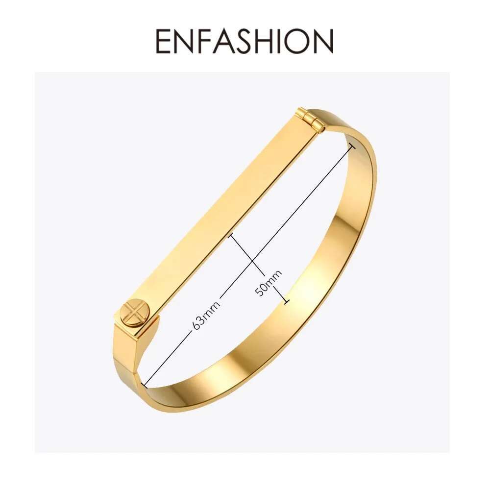 Enfashion Personalisierte Grav – Cuff Bangle Bracelet Bewertung und Preis