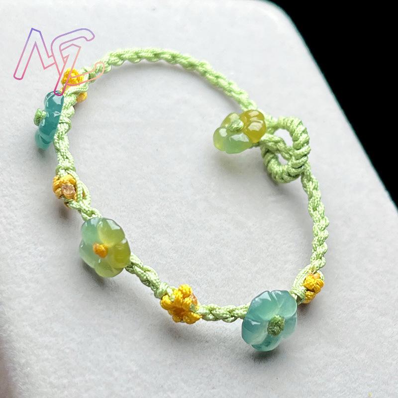 Myanmar Jadeit Blumenarmband E – Jewelry & Watches Store Bewertung und Preis