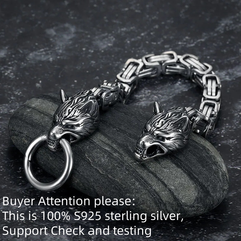 S925 Sterling Silber Doppel Wo – Wolf Jewelry & Watches Tampa Bewertung und Preis