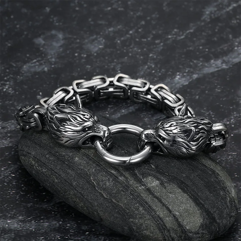 S925 Sterling Silber Doppel Wo – Wolf Jewelry & Watches Tampa Bewertung und Preis