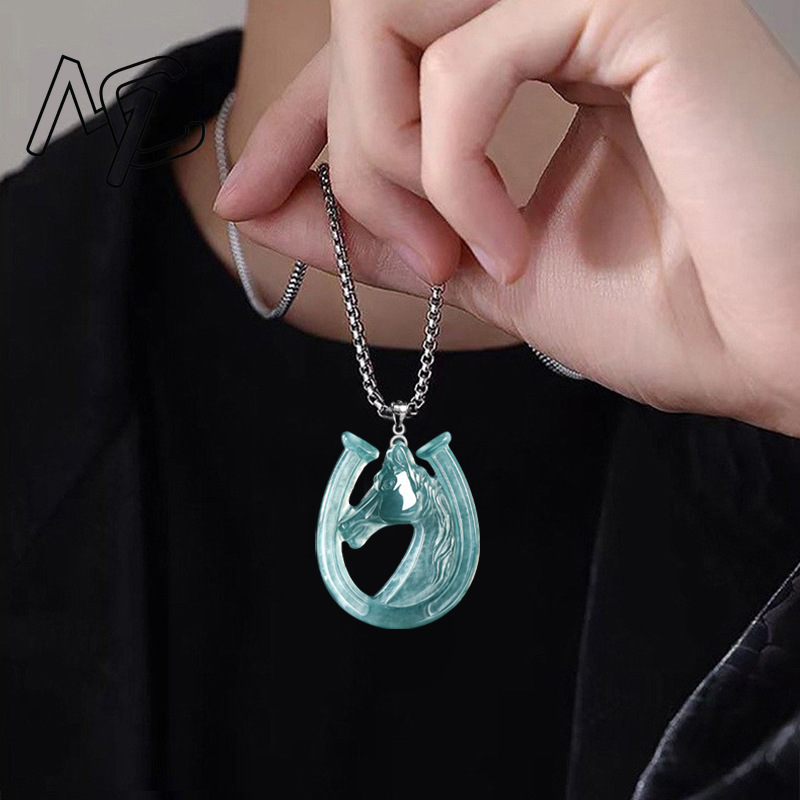 S925 Silber Natürlicher Blauer – Necklace Pendant Bewertung und Preis