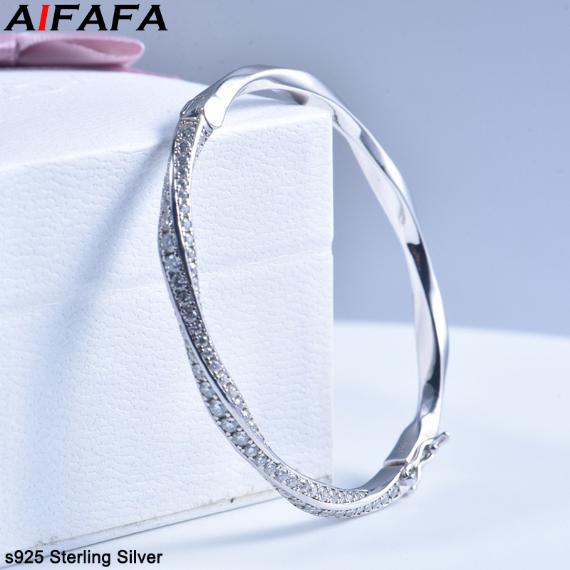 S925 Sterling Silber Armreif f – Cuff Bangle Bracelet Bewertung und Preis