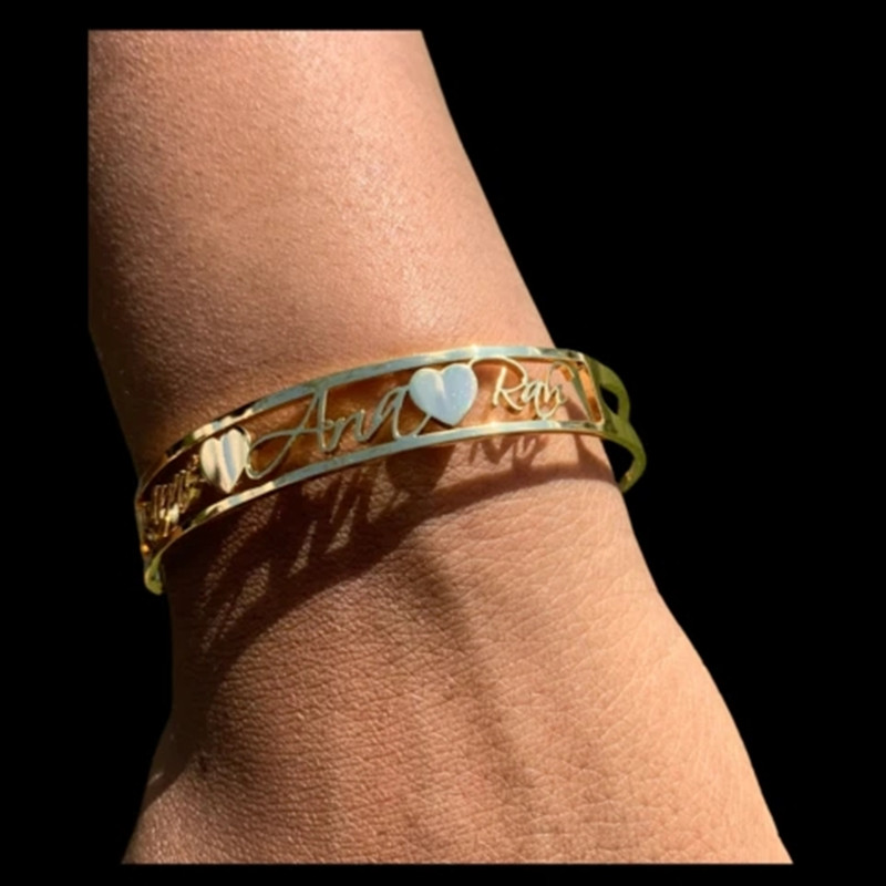 DUOYING Mode Custom Name Mansc – Cuff Bangle Bracelet Bewertung und Preis
