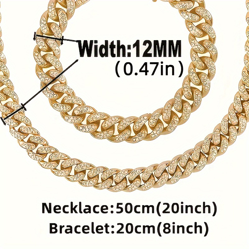 Herren Bling Schmuckset: Golde – Jewelry Like Watches Bewertung und Preis