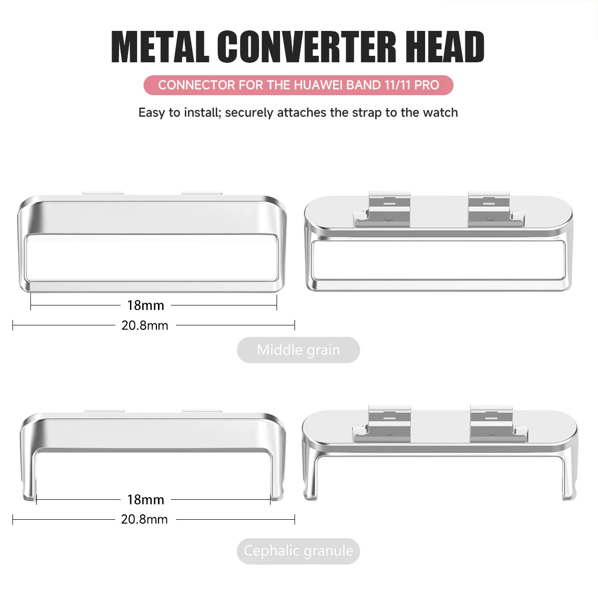 Edelstahl-Metallzubehör für Hu – Jewellery Watch Bewertung und Preis