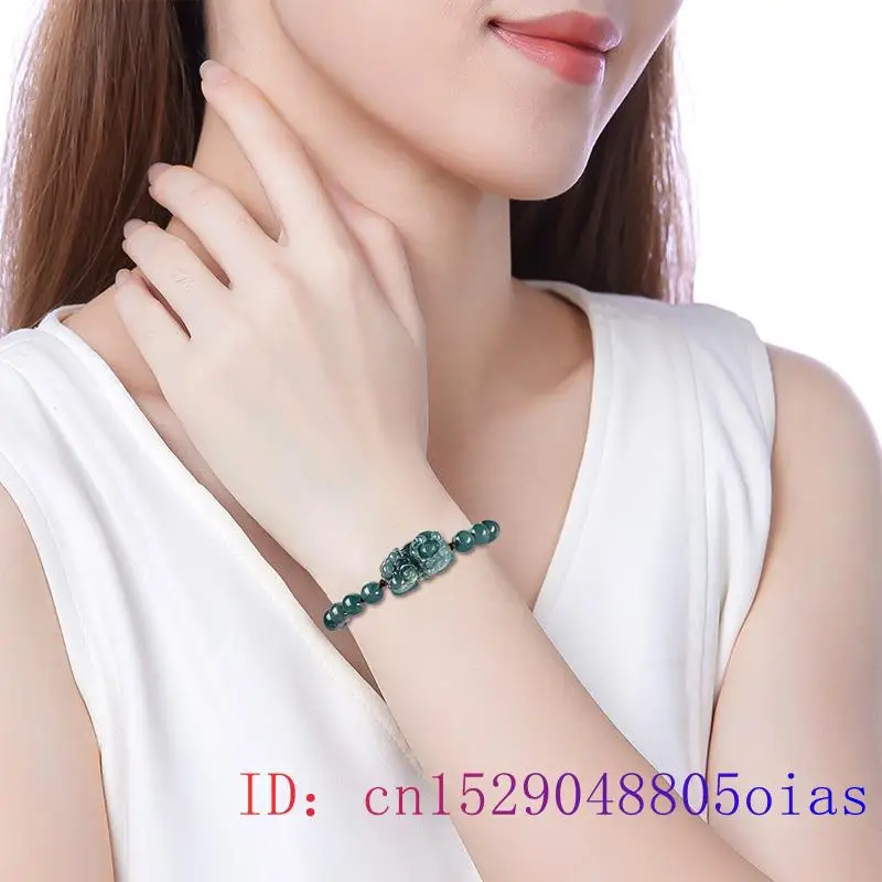 Burmesische Jadeit Pixiu Armbä – Jewelry & Watches Store Bewertung und Preis